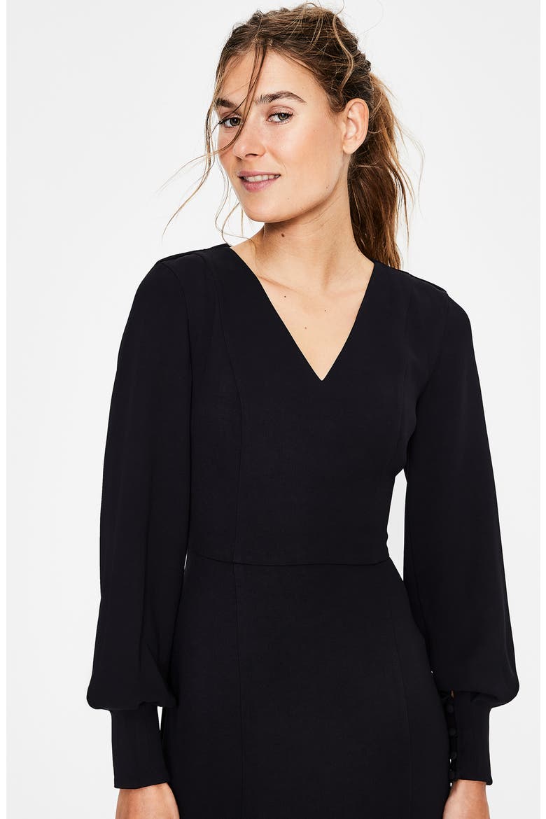 Hannah Sheath Dress, Alternate, color, BLACK