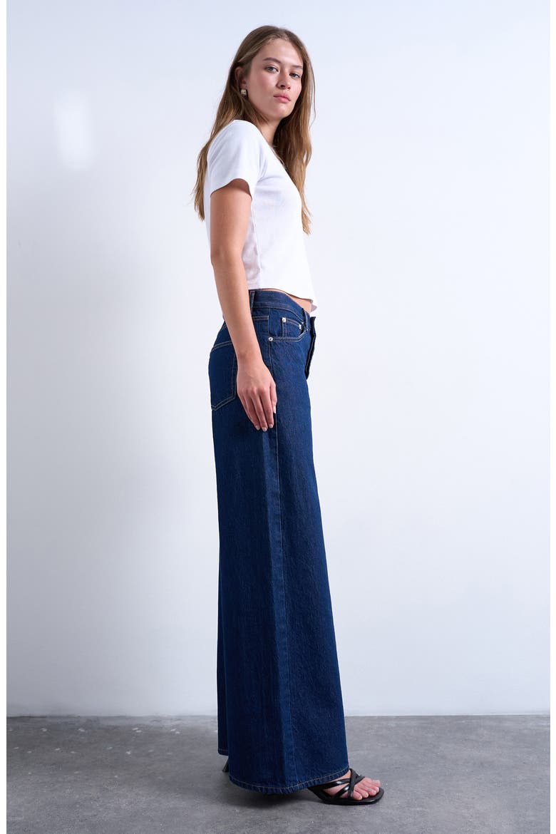 Horizon Wide Leg Jeans, Alternate, color, MEDIUM BLUE