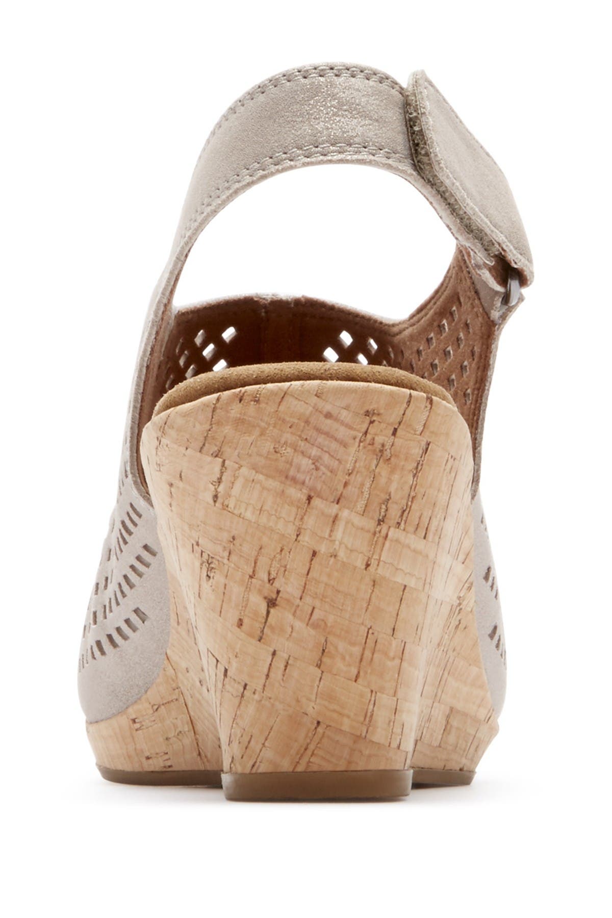 Rockport Briah Perforated Wedge Sandal - Wide Width Available, Alternate, color, 