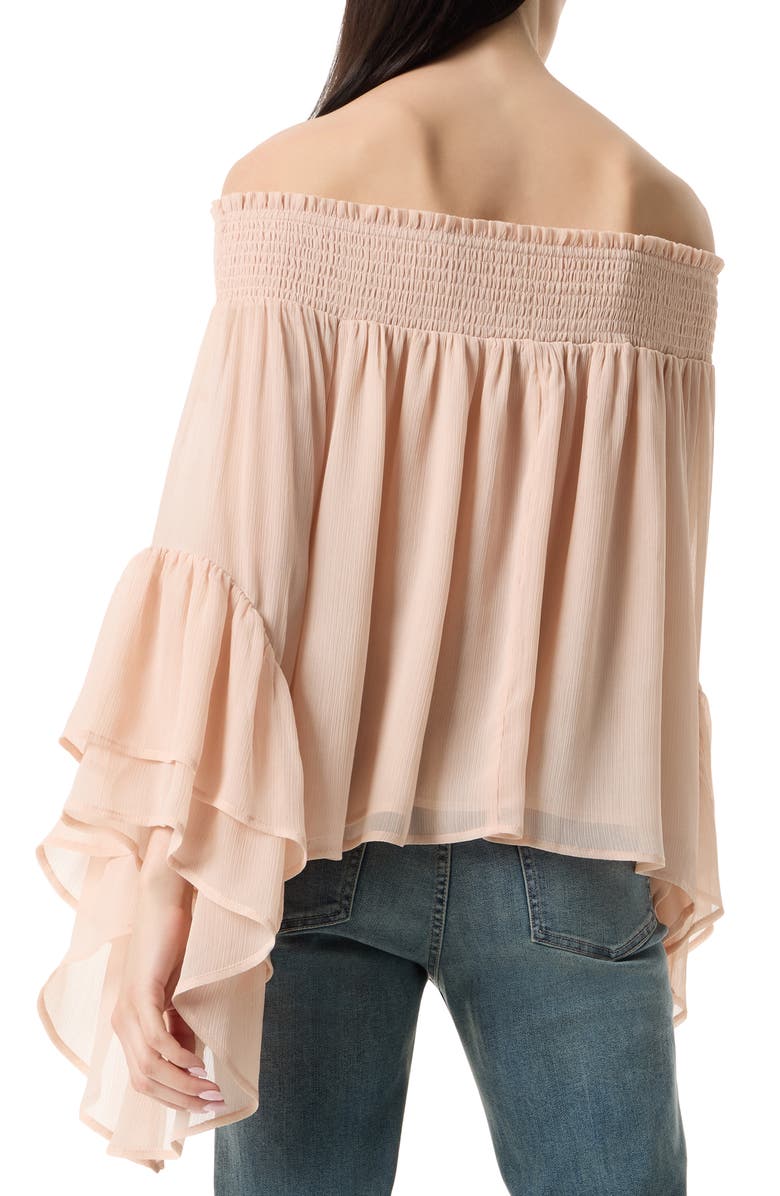 Robert Rodriguez Edith Off The Shoulder Blouse, Alternate, color, Rose
