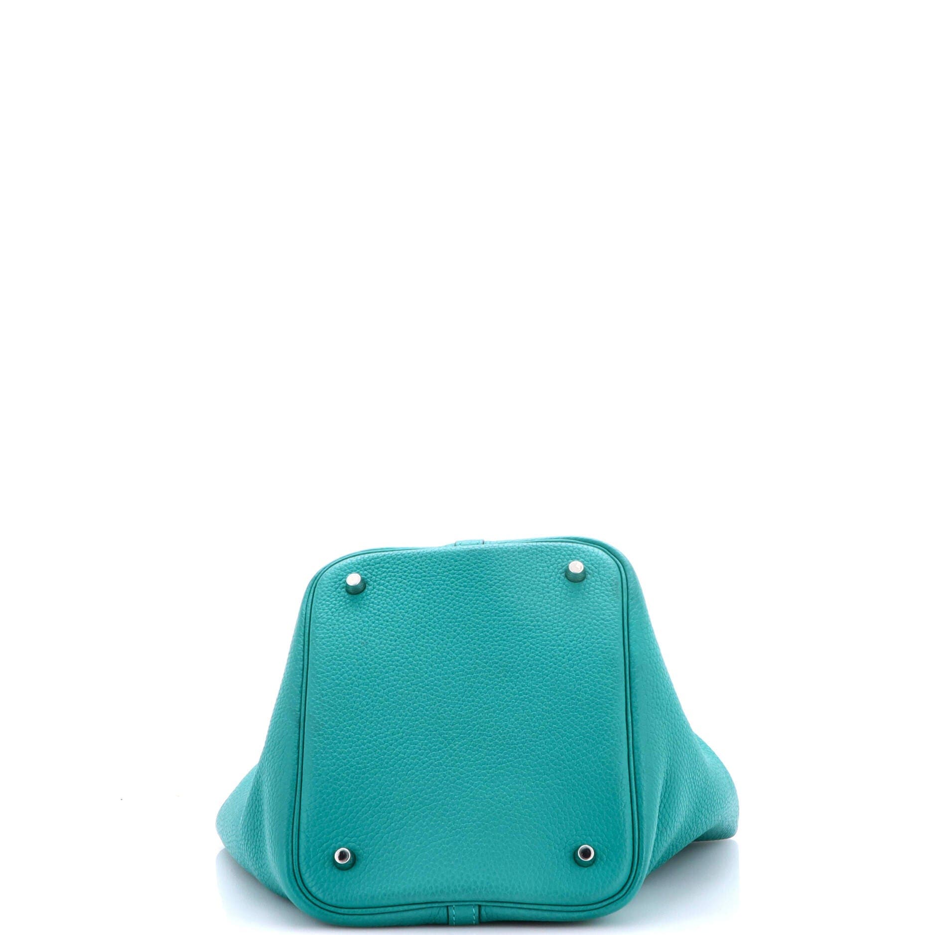 Picotin Lock Bag Clemence MM, Alternate, color, Green