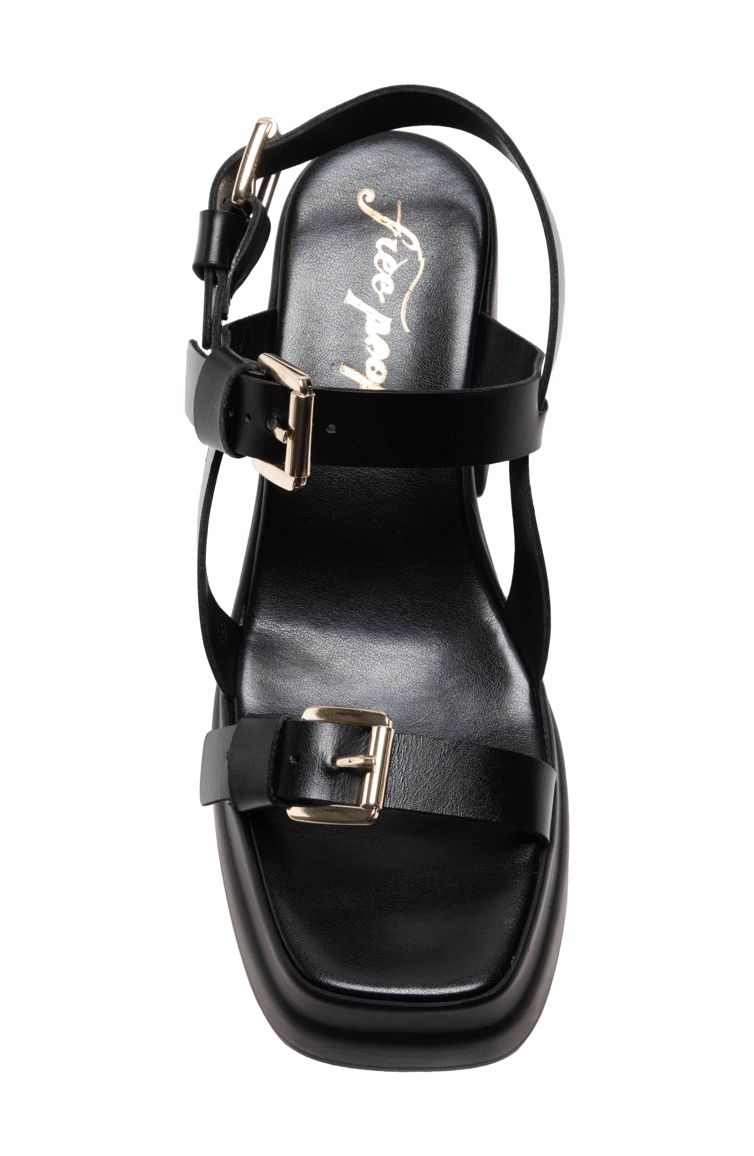 Free People Pamela Double Stack Platform Sandal, Alternate, color, 