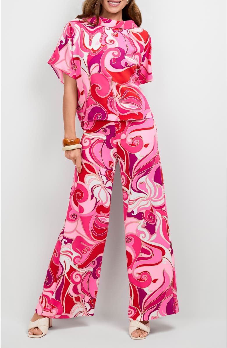 Trina Turk Honeysuckle Top, Alternate, color, Multi