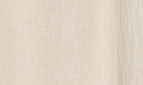 Max Studio Bubble Short Sleeve Top In Heather Oatmeal