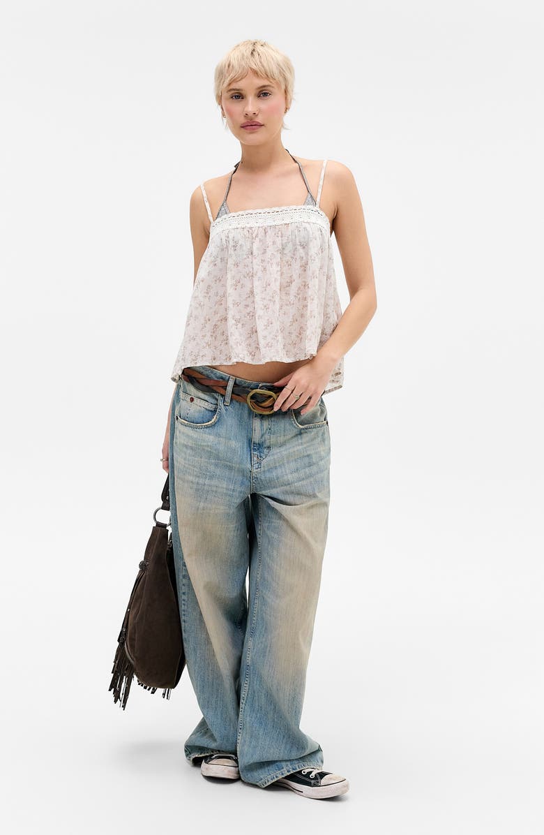 BDG Urban Outfitters Elara Babydoll Camisole, Alternate, color, Ditsy Floral