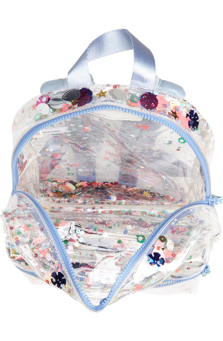 crewcuts by J.Crew crewcuts by J. Crew Clear Sequin Backpack, Alternate, color,