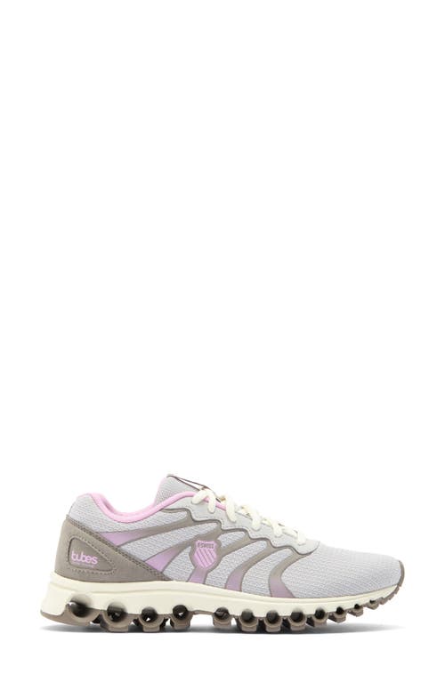 K-swiss Tubes Scorch Athletic Sneaker In Moon Rock/vapor Blue/mauve