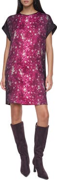 DKNY Printed Shift Dress