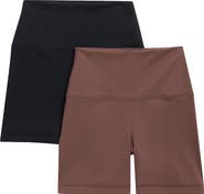 YOGALICIOUS Assorted 2-Pack Everyday Second Skin Shorts