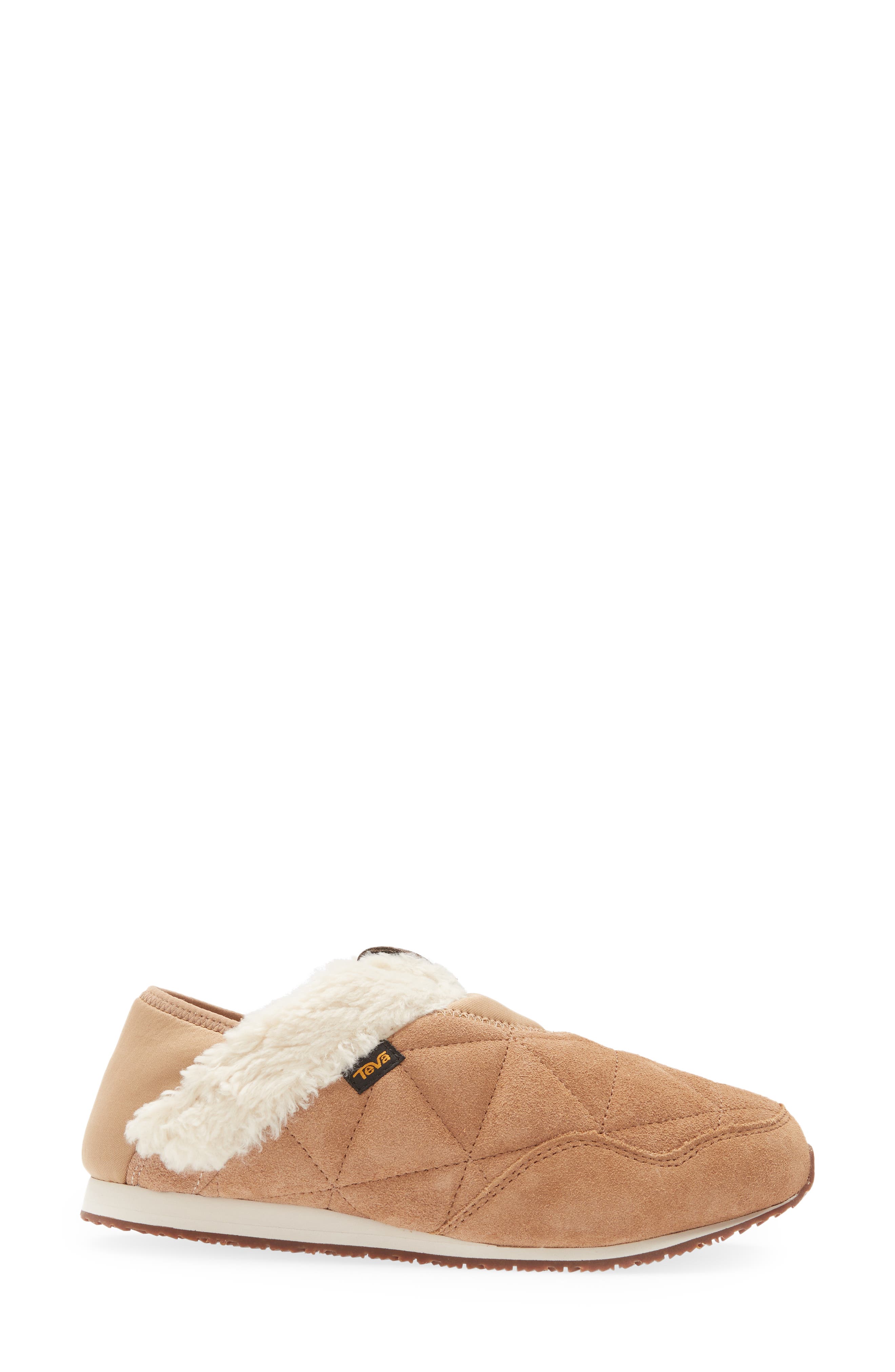 ReEmber Plush Convertible Camp Shoe, Alternate, color, BURRO