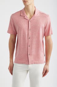 BOSS Powell Button Front Shirt
