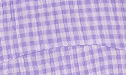 Rip Curl Premium Surf Check Crop Top In Purple