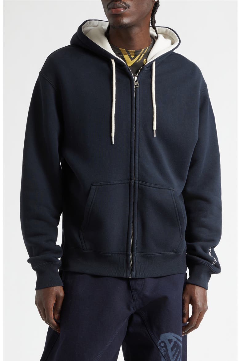 x Guinness French Terry Logo Hoodie, Main, color, WASHED BLACK
