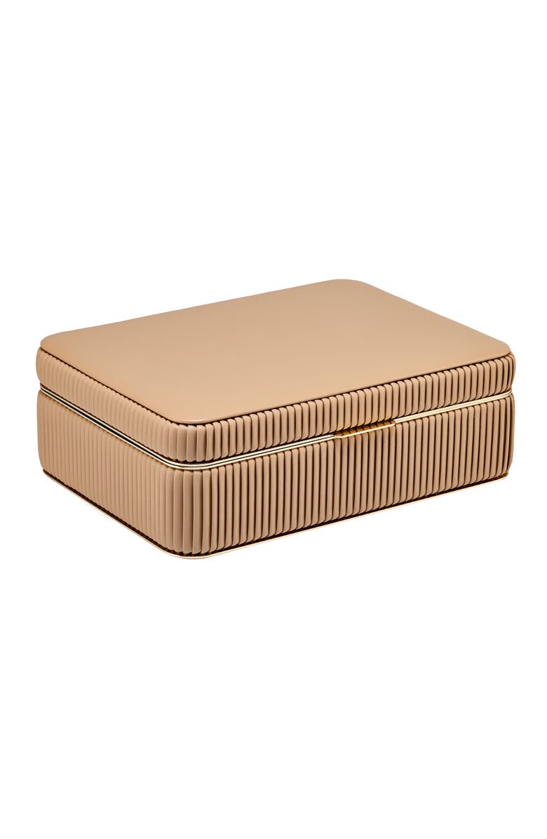 WOLF Bella Medium Jewelry Box, Alternate, color, Mocha