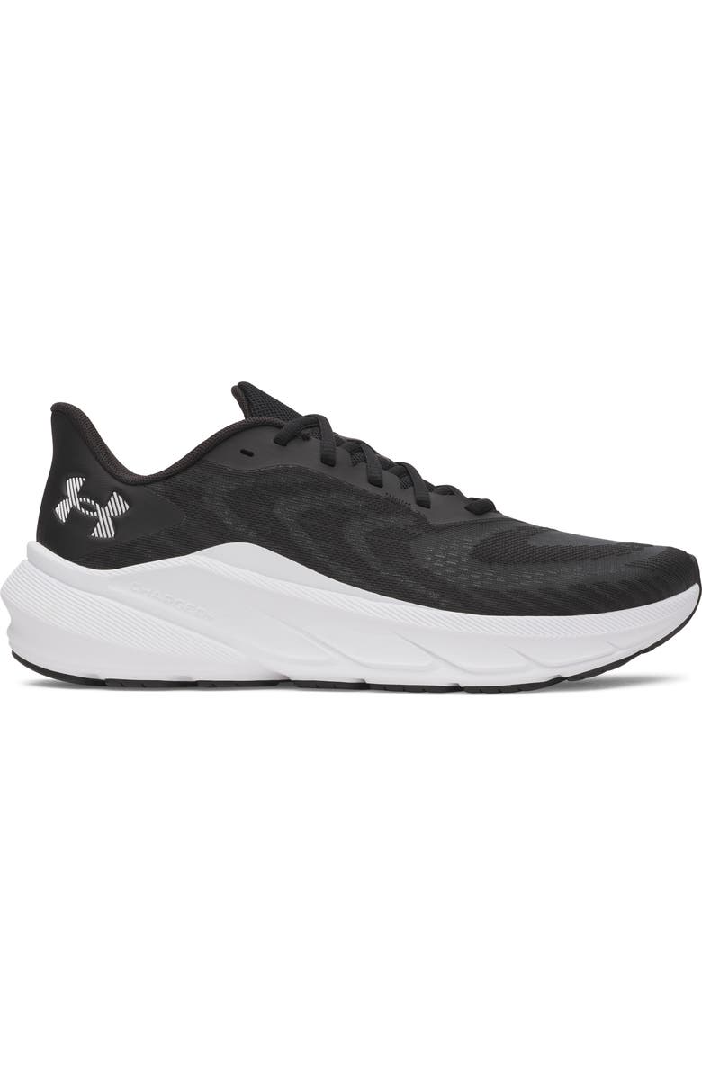 Under Armour UA Charged+ Turbulence 3 Running Shoe, Alternate, color, Black / Black / White
