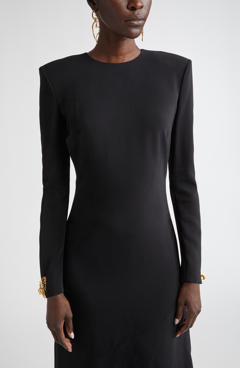 Oscar de la Renta O & Heart Drop Earrings, Alternate, color, 