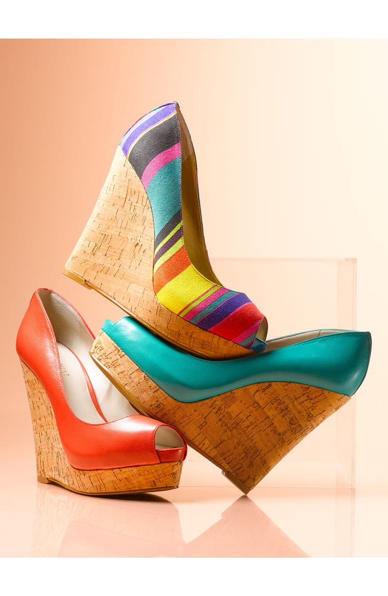 Nine West 'Linger' Wedge, Main, color,
