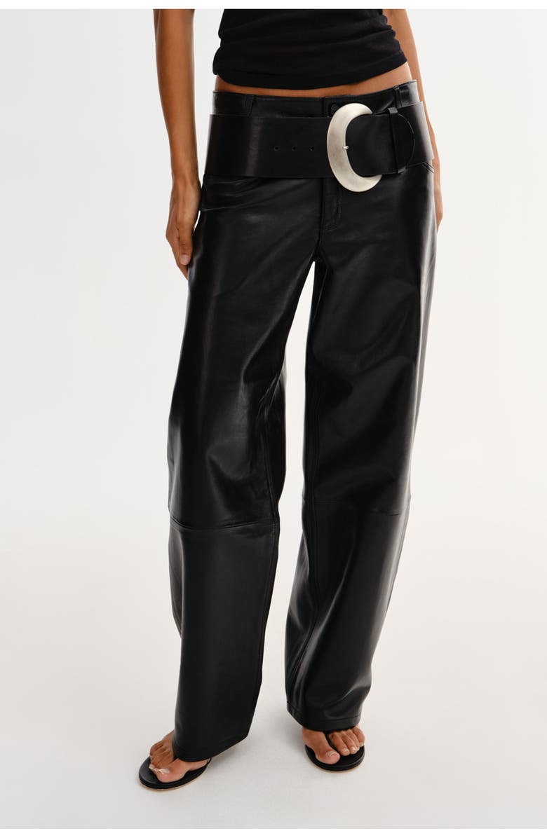 LAMARQUE Geneva | Leather Belt, Alternate, color, Black