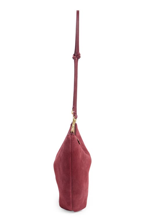 Clare V . Luna Suede Shoulder Bag