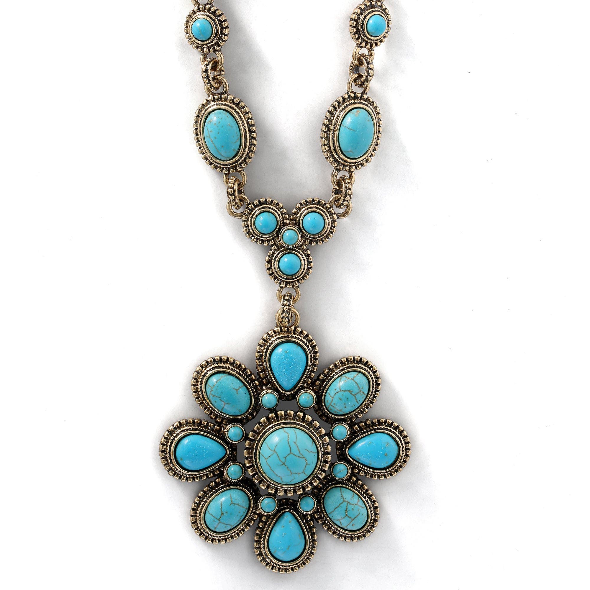 selected Gold, turquoise