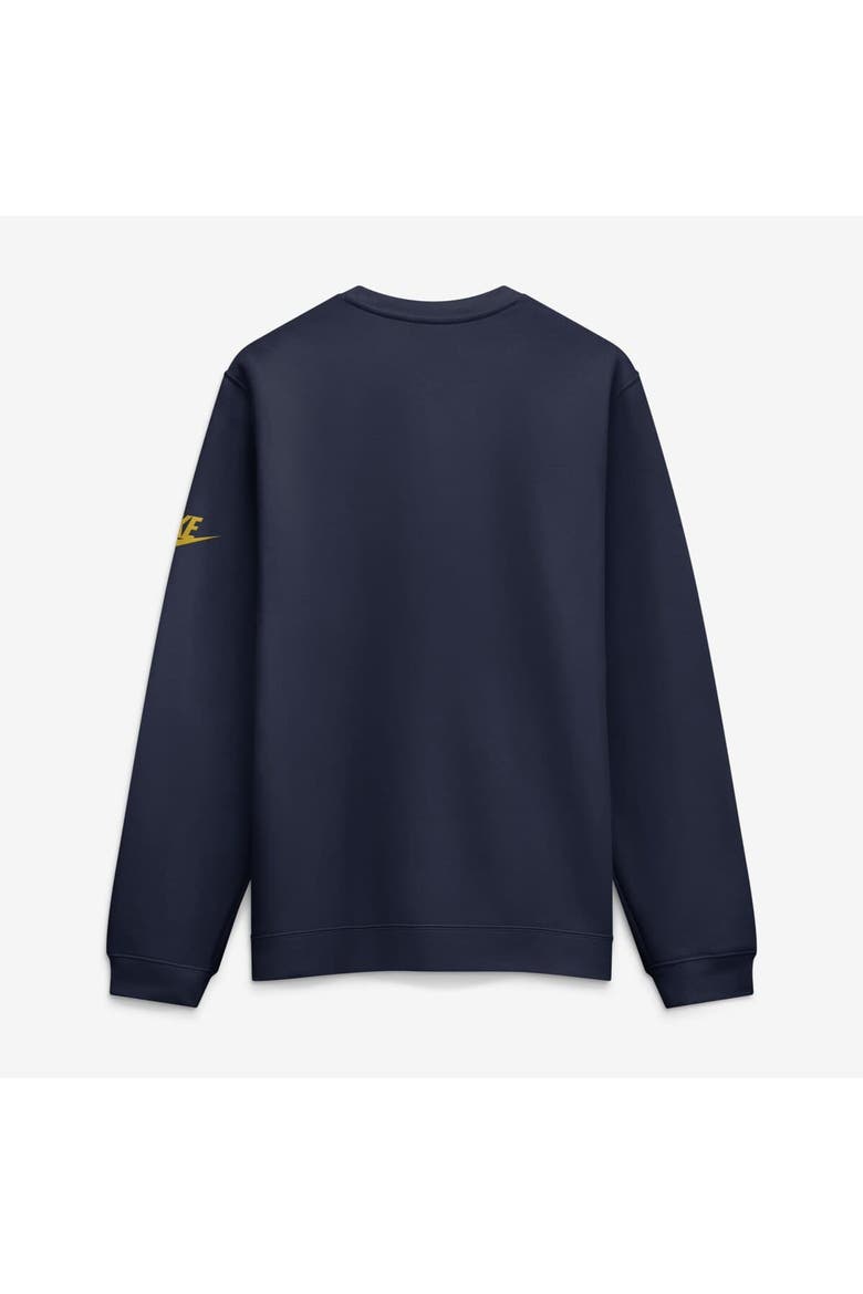 Men's Nike Navy Michigan Wolverines Legacy Sweatshirt, Main, color, Navy