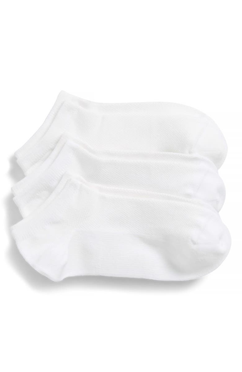 Zella 'Fitness' Liner Socks, Main, color, 