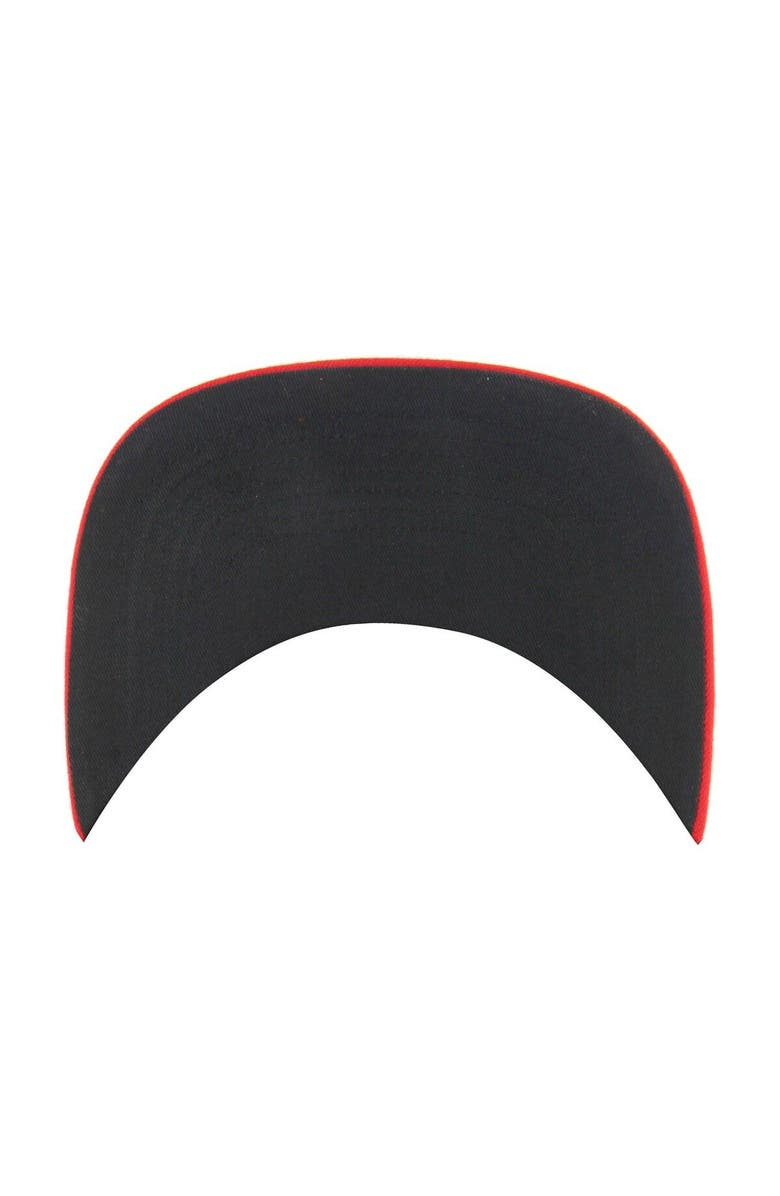 '47 Men's '47  Red Portland Trail Blazers Sure Shot Captain Snapback Hat, Alternate, color, 