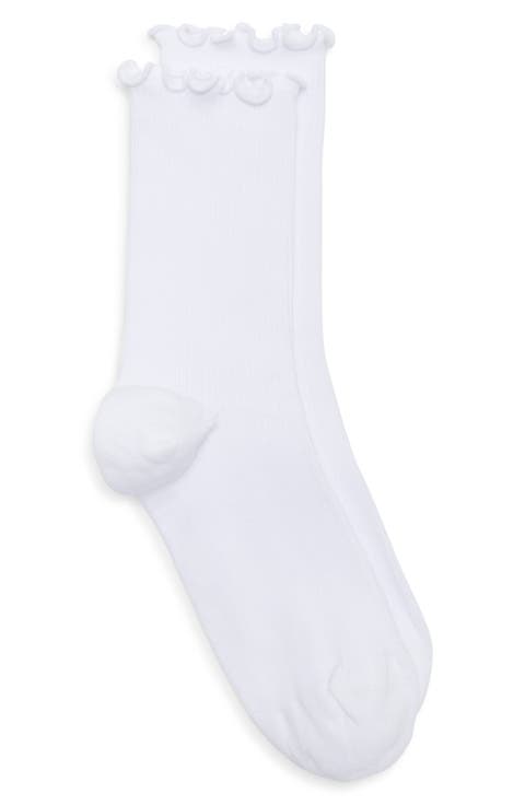 Lettuce Edge Quarter Crew Socks