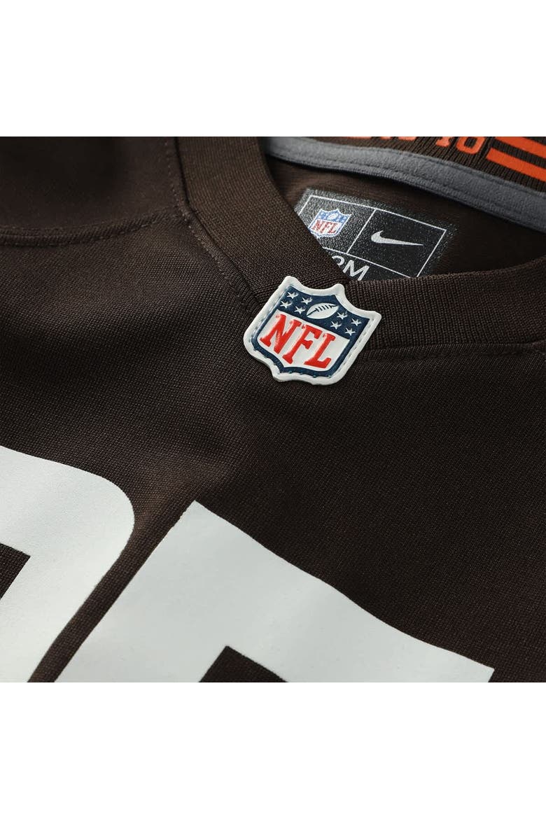 Infant Nike Myles Garrett Brown Cleveland Browns Team  Player Game Jersey, Alternate, color, Brown
