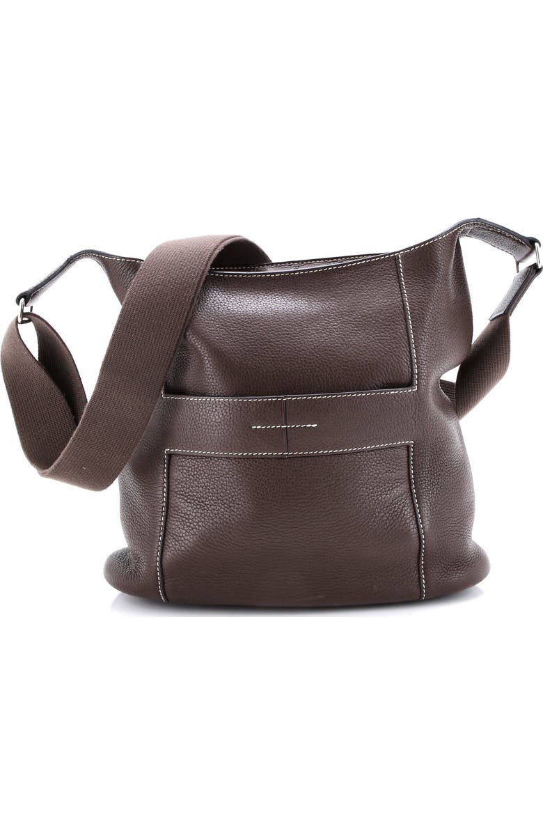 Pre-Owned Hermes Sac Good News Bag Leather PM, Main, color, Ebene