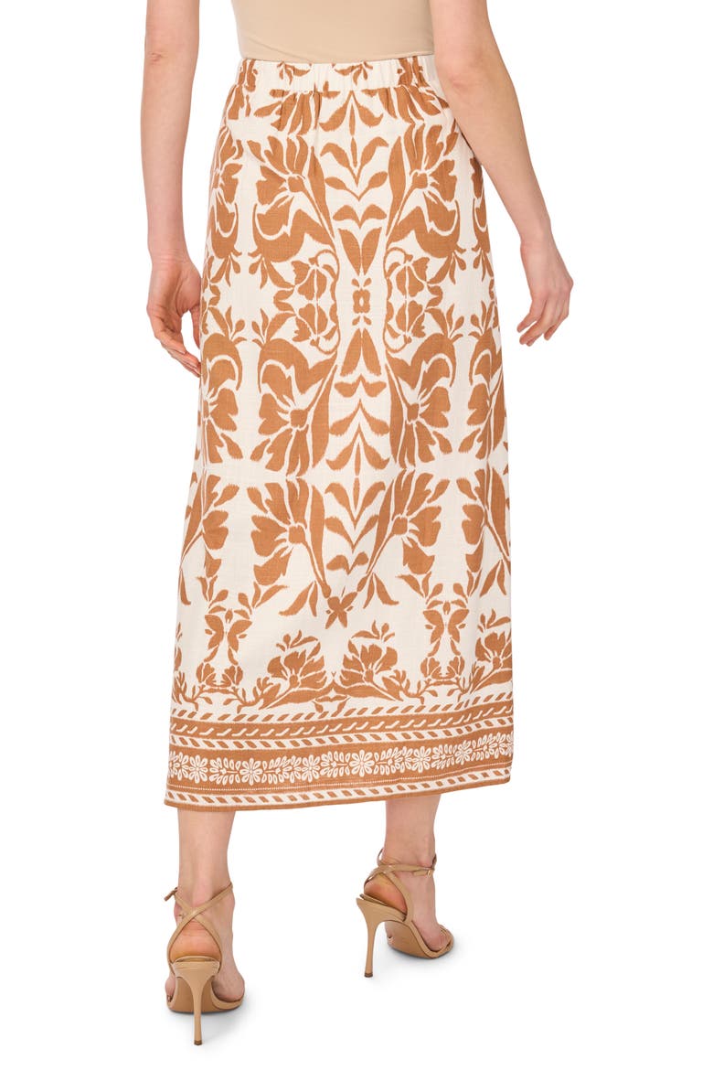 Side Slit Maxi Skirt, Alternate, color, EGRET