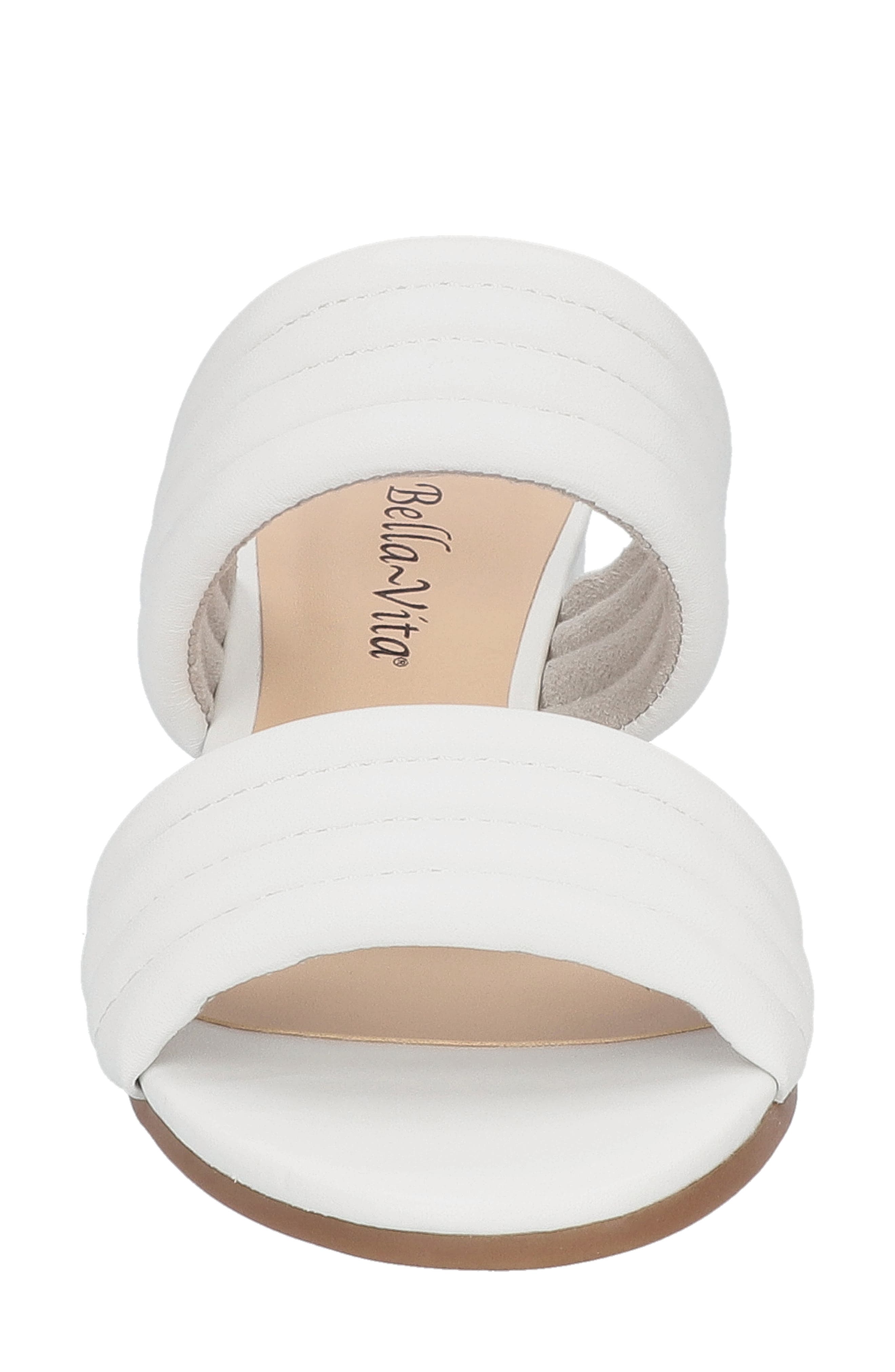 Bella Vita Georgette Slide Sandal, Alternate, color, White