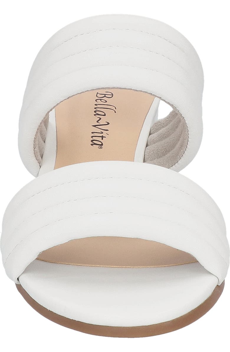 Bella Vita Georgette Slide Sandal, Alternate, color, White