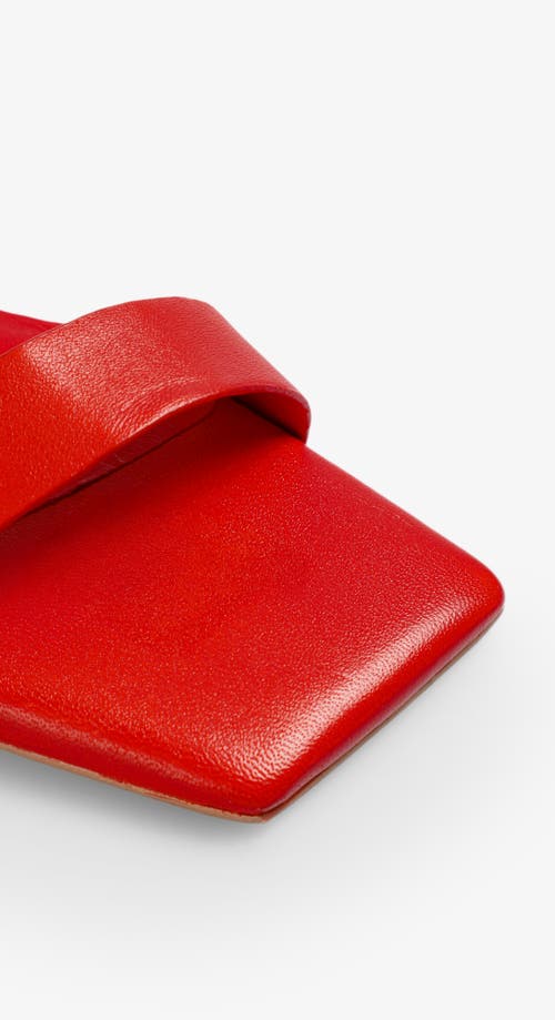 Scalpers New Heel Sandal In Orange