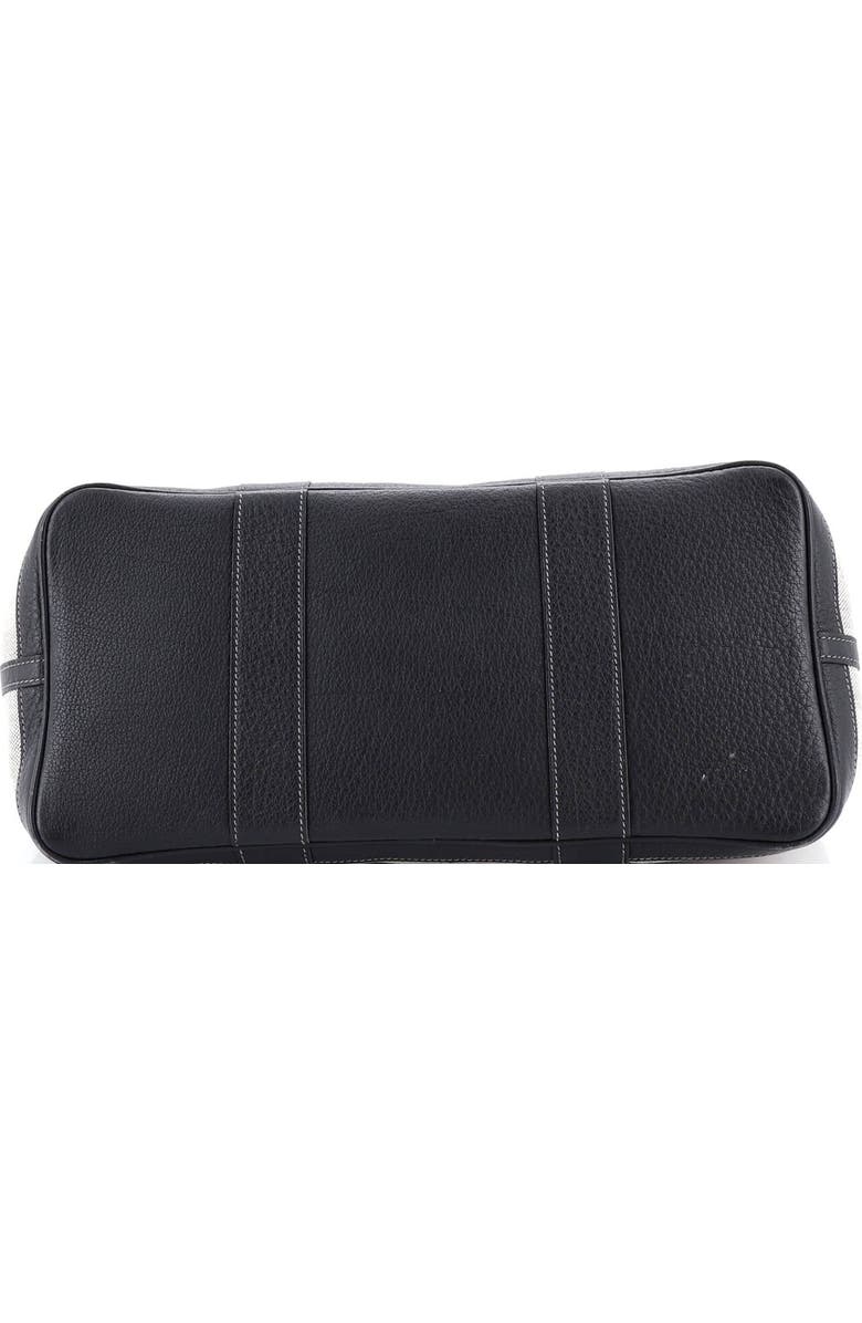 Pre-Owned Hermes Garden Party Tote Toile and Leather 36, Alternate, color, Bleu Indigo