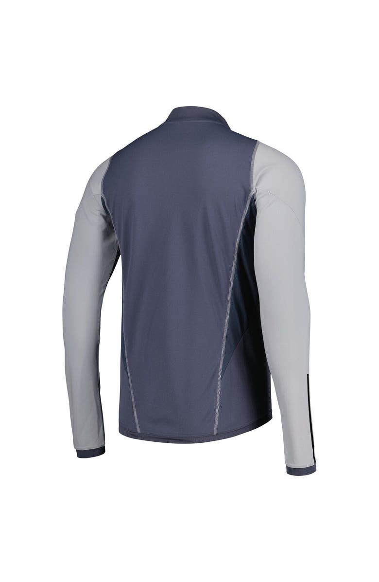 adidas Men's adidas Gray Atlanta United FC 2023 On-Field AEROREADY Quarter-Zip Training Top, Alternate, color, Gray