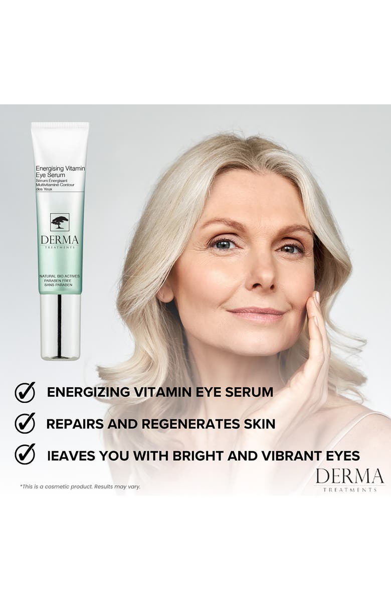 DERMA TREATMENTS Energising Vitamin Eye Serum 15ml, Alternate, color, 