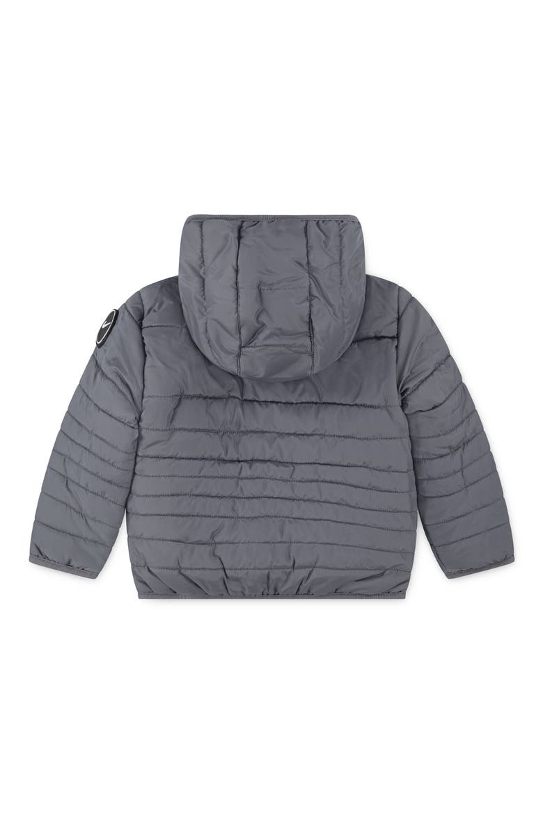 Puffer Zip Jacket, Alternate, color, M19SMOKE G