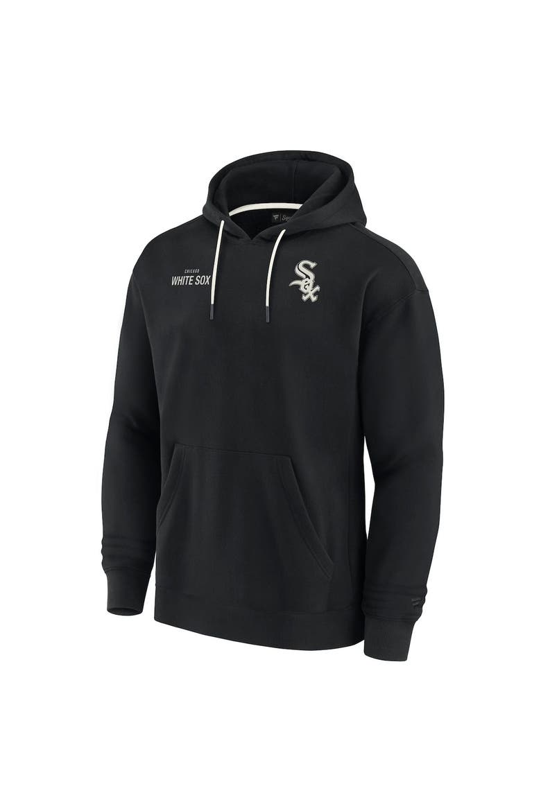 Unisex Fanatics Signature Black Chicago White Sox Elements Super Soft Fleece Pullover Hoodie, Alternate, color, Black