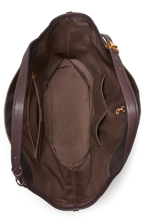Kate Spade New York Extra Large Deco Suede Tulip Tote In Brown