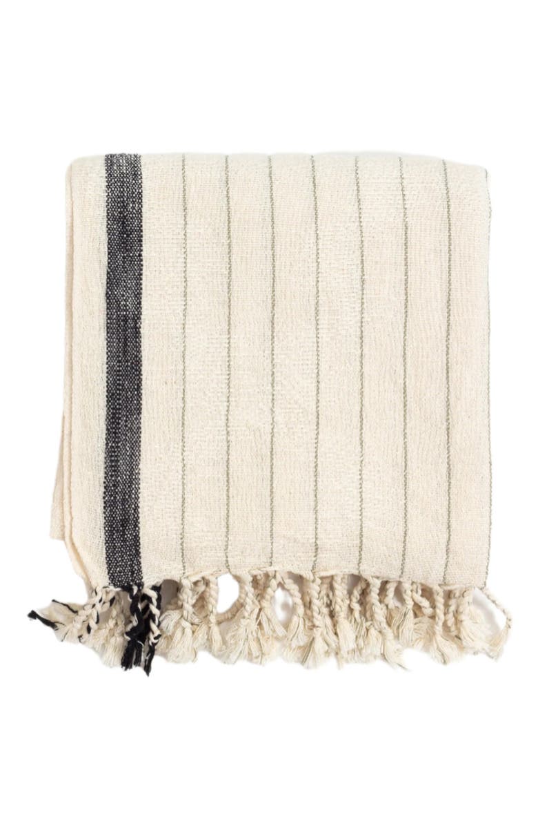 Eastern Woven Drama Beach / Bath Towel, Main, color, Stripe