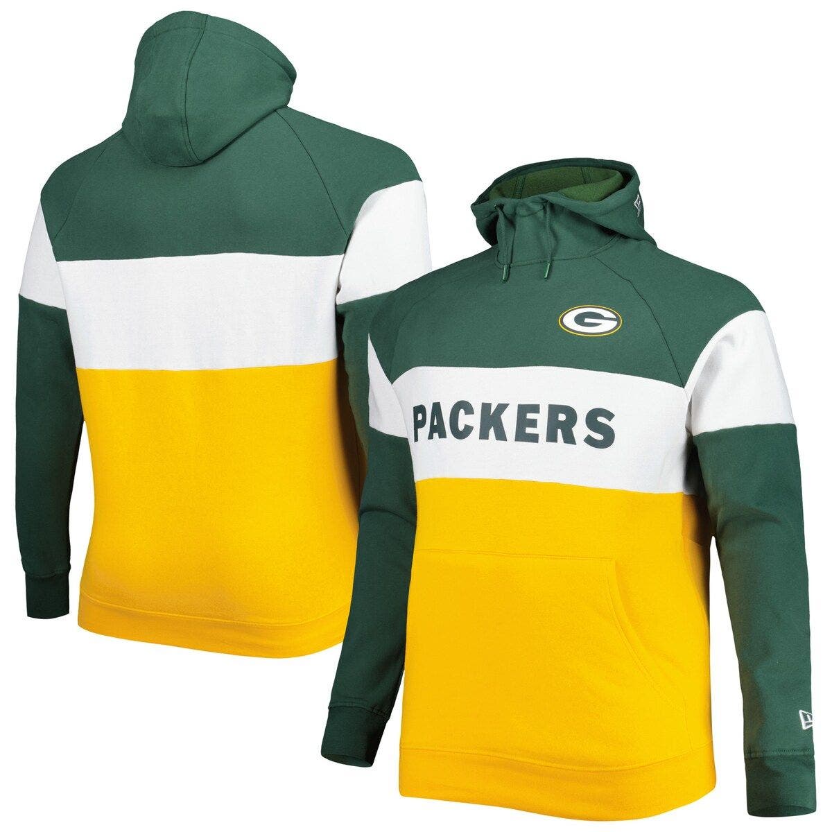 Men's New Era Green/Gold Green Bay Packers Big & Tall Current
