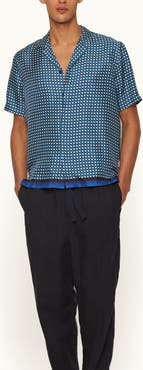 Orlebar Brown Maitan Silk Relaxed-Fit Shirt