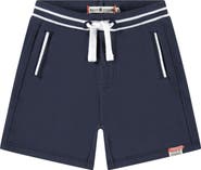 Stains and Stories by Babyface Striped Waist Shorts With Pockets