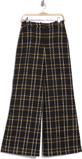 Pilar Bouclé Wide Leg Pants