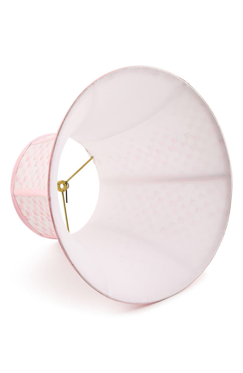 MACKENZIE CHILDS Rosy Check Medium Lampshade, Alternate, color, Rosy