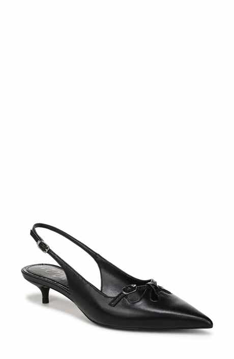 Sam Edelman Fauna Kitten Heel Slingback Pump