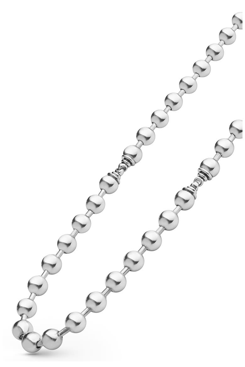 Sterling Silver Anthem 5mm Ball Chain Necklace, Alternate, color, SILVER