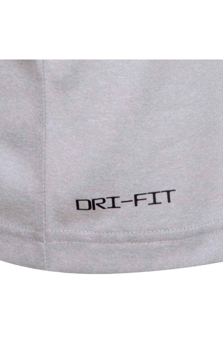 3 Brand Kids' Wordmark Graphic T-Shirt & Shorts Set, Alternate, color, Light Gray Heather