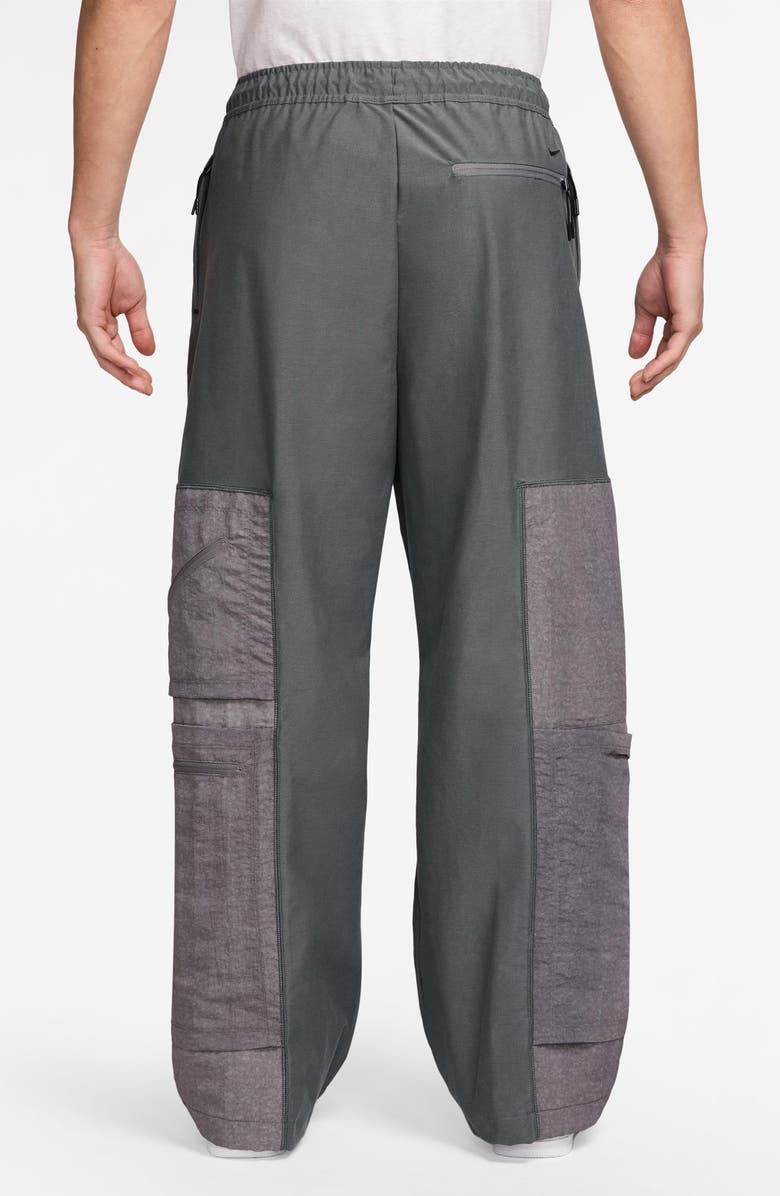 Nike Tech Wide Leg Pants Pants, Alternate, color, Iron Grey/ Pencil Point/ Black